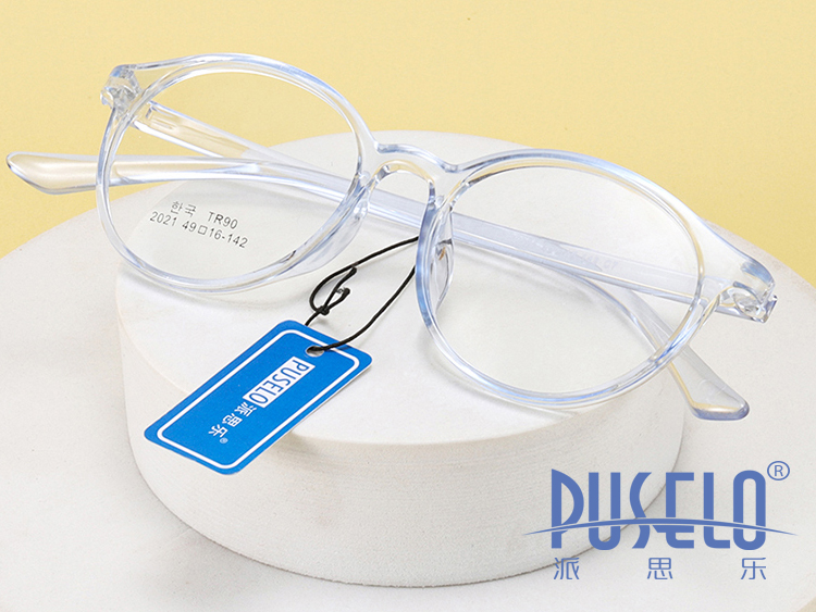 韩版K2021儿童镜架49-19圆框TR90镜框8色可选近视眼镜