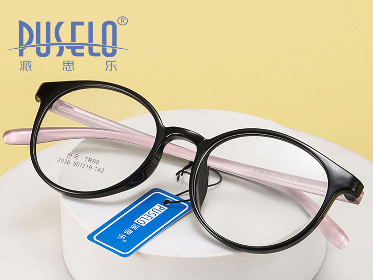 K2038近视眼镜女有度数韩版潮透明50-19眼镜框男眼睛架可配镜防控