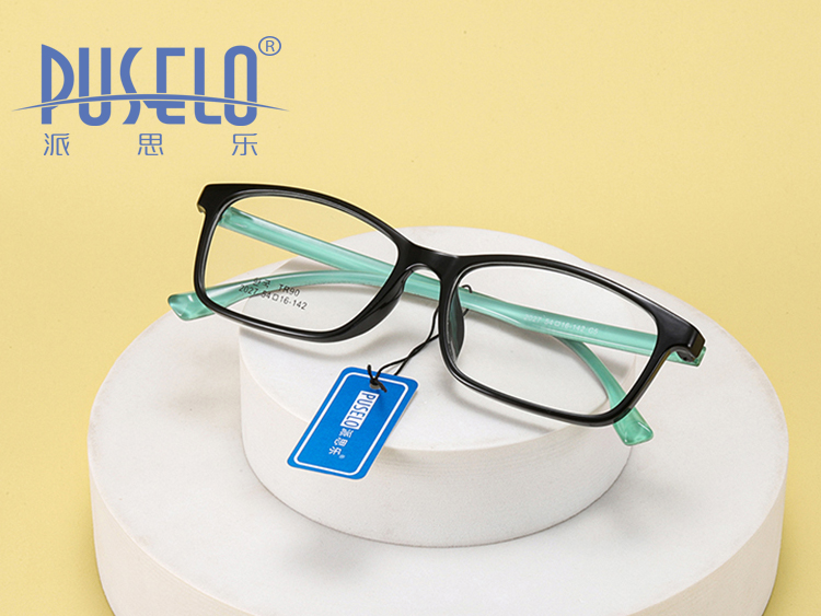 K2027韩版TR90近视镜架方框54-16男女透明框光学眼镜架八色全框